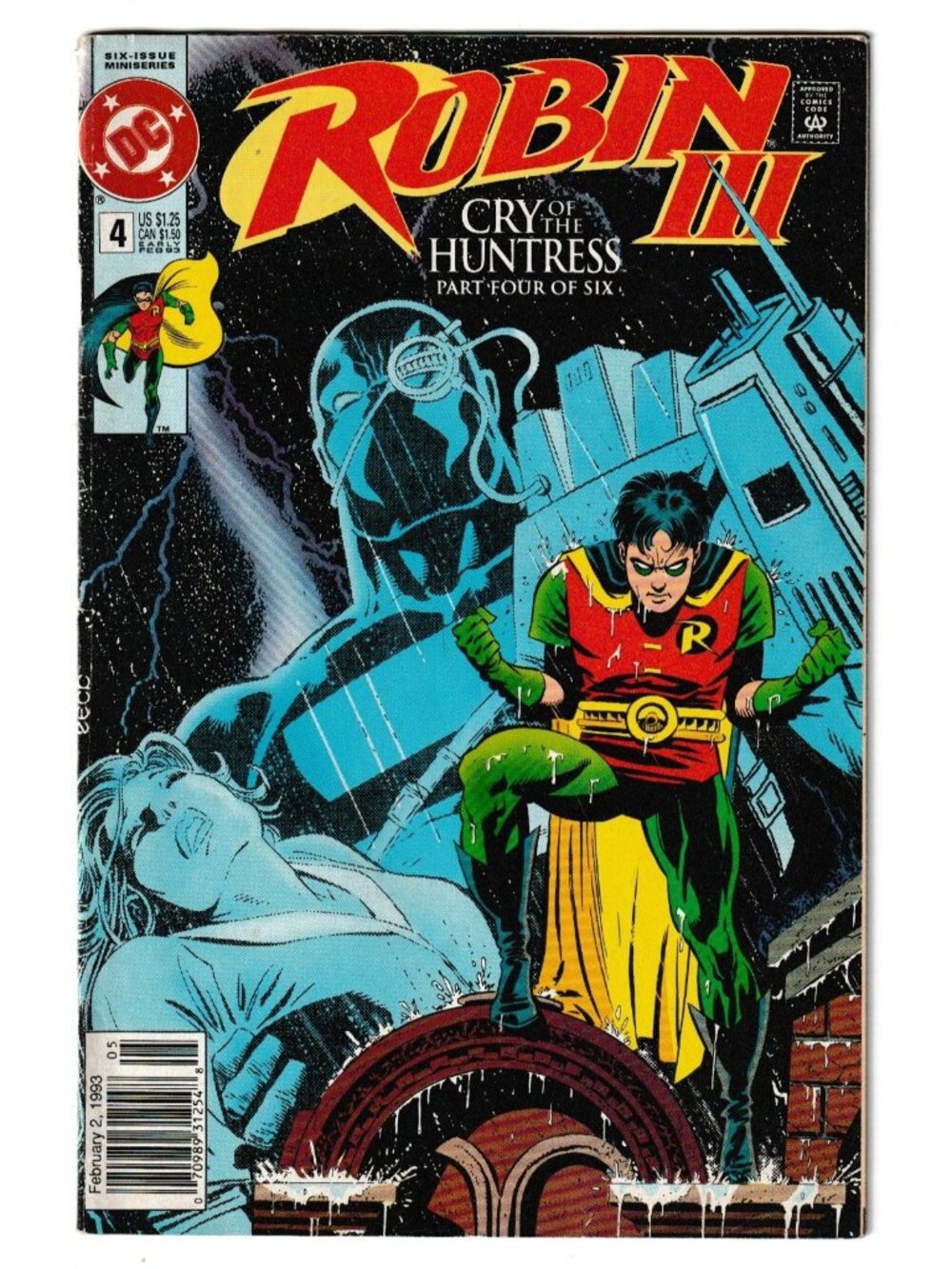 Vintage DC Comics Robin III:Cry of the Huntress #4 6-Part Miniseries Collectible